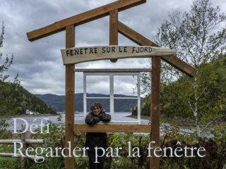 Défi « Regarder par la fenêtre ».